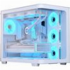 CASE AEROCOOL P500C-G-WH-V1 MIDI TOWER TEMPERED GLASS WHITE