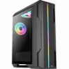 CASE AEROCOOL SPLINTER DUO-G-BK-V1 MIDI TOWER TEMPERED GLASS BLACK