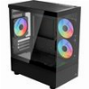 CASE AEROCOOL VIEWPORT MINI G-BK-V2 MINI TOWER TEMPERED GLASS BLACK
