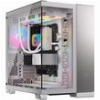 CASE CORSAIR 6500X DUAL CHAMBER TEMPERED GLASS MIDI-TOWER MICRO ATX WHITE/SATIN GRAY ALUMINUM