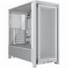 CASE CORSAIR FRAME 4000D MODULAR MIDI-TOWER TEMPERED GLASS WHITE MINI-ITX/MICRO-ATX/ATX/E-ATX