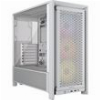 CASE CORSAIR FRAME 4000D RS ARGB MODULAR MIDI-TOWER TEMPERED GLASS WHITE MINI-ITX/MICRO-ATX/ATX/EAT