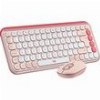 LOGITECH 920-013142 POP ICON COMBO WIRELESS BLUETOOTH KEYBOARD AND MOUSE SET ROSE & OFF-WHITE