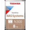 HDD TOSHIBA HDWG480UZSVA N300 NAS 8TB 7200RPM 512CACHE