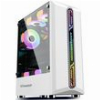 ARMAGGEDDON GAMING PC CASE WITH 3 ARGB FANS TRITRON PRO 300 WHITE TRITRON300PRO-W