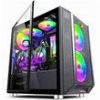 ARMAGGEDDON MICRO ATX GAMING PC CASE TESSARAXX CORE 1 AIR BLACK CORE1AB