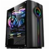 ARMAGGEDDON PC CASE TRON HOLO 3 MATX BLACK HOLO3B
