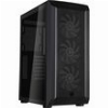 CASE SILVERSTONE FARA 511Z BLACK TEMPERED GLASS SST-FA511Z-BG