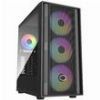 COOLERMASTER MASTERBOX 600 BLACK EATX TG USB 3.2 GEN2 3X 140MM ARGB 1X 120MM