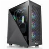 DIVIDER 500 TG AIR/BLACK/WIN/SPCC/TEMPERED GLASS*2/MESH FRONT & TOP PANEL/120MM STANDARD FAN*2