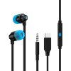 LOGITECH G333 GAMING EARPHONES BLACK