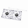 THERMALTAKE CT120 PC COOLING FAN WHITE 2-PACK 4-PIN PWM