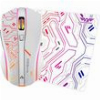 ARMAGGEDDON 2.4G WIRELESS GAMING MOUSE RGB 10000 CPI MIKOYAN FOXBAT-III CYBERPUNK WHITE CYBERPUNK-W