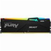 RAM KINGSTON FURY BEAST BLACK RGB 32GB DDR5 5200MT/S CL40 INTEL/AMD KF552C40BB2A-32