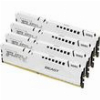 RAM KINGSTON FURY BEAST WHITE 128GB (4X32GB) DDR5 5200MT/S CL40 INTEL XMP QUAD KIT KF552C40BWK4-128