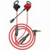 WHITE SHARK IN-EAR HEADSET + MICROPHONE EAGLE BLACK/RED GE-536