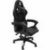 ΠΟΛΥΘΡΟΝΑ GAMING DARREN HM1203.04 ΜΑΥΡΟ-ΛΕΥΚΟ PVC & NYLON 58.5X100X120ΥΕΚ.