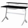 LC-POWER GAMING DESK WITH EXTRA SHELVES BLACK/WHITE LC-GD-1W