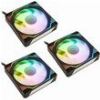 KOLINK UMBRA X 120MM ARGB HIGH PERFORMANCE PWM FAN TRIPLE PACK - BLACK