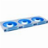 LIAN LI UNI FAN INFINITY SL- WIRELESS - 120 -3PCS REVERSE WHITE (TRIPLE PACK INCLUDE CONTROLLER)