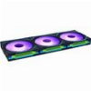 LIAN LI UNI FAN SL INFINITY WIRELESS 3-PACK BLACK ARGB PWM 120MM 0~2200RPM CONTROLLER INCLUDED
