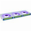 LIAN LI UNI FAN SL INFINITY WIRELESS 3-PACK WHITE ARGB PWM 120MM 0~2200RPM CONTROLLER INCLUDED