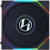 LIAN LI UNI FAN TL-LCD WIRELESS 140 BLACK (1PC) CASE FAN - NO CONTROLLER INCLUDED