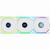 LIAN LI UNIFAN SL WIRELESS LCD 120 -3PCS REVERSE WHITE (TRIPLE PACK INCLUDE CONTROLLER) - CASE FAN