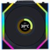 LIAN LI UNIFAN SL WIRELESS LCD 120-1PCS BLACK - CASE FAN