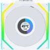 LIAN LI UNIFAN SL WIRELESS LCD 120-1PCS REVERSE WHITE - CASE FAN