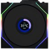 LIAN LI UNIFAN TL-LCD WIRELESS 120 BLACK (1PC) CASE FAN