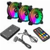 WHITE SHARK FAN GCF-S028-004 NEBULA-2 BLACK ARGB KIT NEBULA-2-B