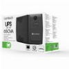 LAMTECH UPS WITH AVR 650V,CPU 12V7AH 2 SCHUKO SOCKET LAM041317