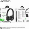 LAMTECH EXTRA BASS STEREO HEADPHONES WITH MIC BLACK LAM020724