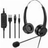 LAMTECH ON-EAR HEADSET WITH ANC MIC AND 3 CONNECTORS LAM114352