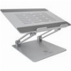 ICY BOX NON-SLIP & HEIGHT ADJUSTABLE NOTEBOOK HOLDER 17' SILVER IB-NH300