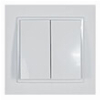 EUROLAMP 152-10104 ΔΙΑΚΟΠΤΗΣ K/R ΛΕΥΚΟΣ