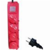EUROLAMP ΠΟΛΥΠΡΙΖΟ ΣΤΕΓΑΝΟ 4Θ ΣΟΥΚΟ ΔΙΑΚΟΠΤΗ 3X1,5MM 1,5M ΠΡΟΣΤΑΣΙΑ ΕΠΑΦΩΝ 147-62291