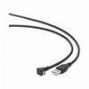 CABLEXPERT CCP-MUSB2-AMBM90-6 ANGLED MICRO USB CABLE 1.8M