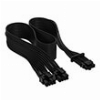 CORSAIR PREMIUM INDIVIDUALLY SLEEVED 12+4PIN PCIE GEN 5 TYPE-4 600W 12VHPWR POWER CABLE BLACK