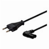 SAVIO CL-144 POWER CABLE 2PIN, C7 (M) ANGLED 3.0M