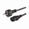 SAVIO CL-89 SCHUKO (M) POWER CABLE - IEC C13 1.2M BLACK