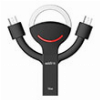 ADDLINK 16GB SMART-LINK 5 IN 1 ( 2 MICRO USB+ USB ) BLACK ( AD16GBL10B2 )