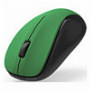 HAMA 173024 MW-300 V2 OPTICAL 3-BUTTON WIRELESS MOUSE, QUIET, USB RECEIVER, GREEN