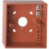 GE DMN787 SURFACE MOUNTING BOX WITH EARTH CONNECTOR RED