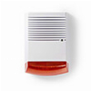 NEDIS DUMSS20WT DUMMY SECURITY SIREN IP44 | WHITE/ORANGE