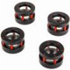 MONSOON CHAIN GUN HARDLINE FITTING 16/13MM 4-PACK RED