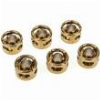 MONSOON CONNECTION 6-PACK 1/4 INCH TO 13/10MM GOLD