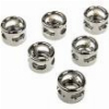 MONSOON FREE CENTER HARDLINE FITTING 16/13MM 6-PACK CHROME