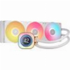 CORSAIR ICUE LINK TITAN 360 RX LCD AIO RGB LIQUID CPU COOLER + CONTROLLER WHITE CW-9061026-WW